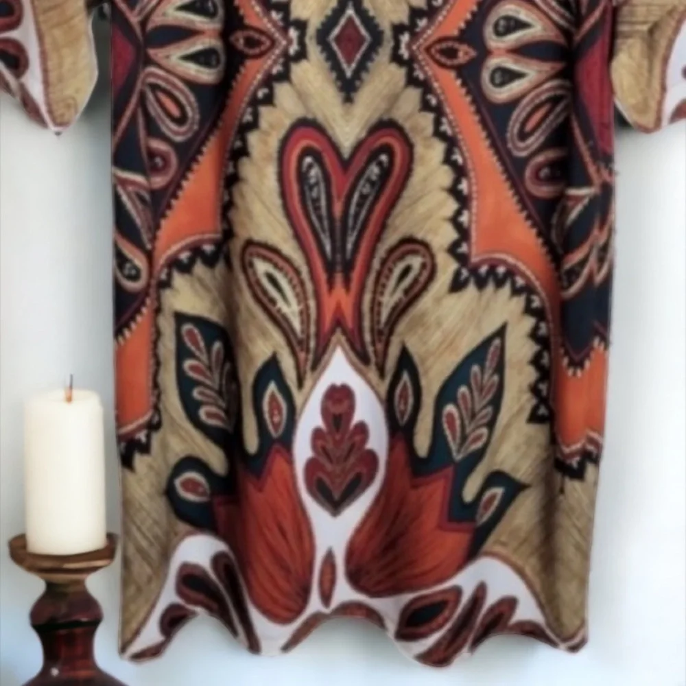 Chico’s Empire Print Sheath Dress - Picture 10 of 14